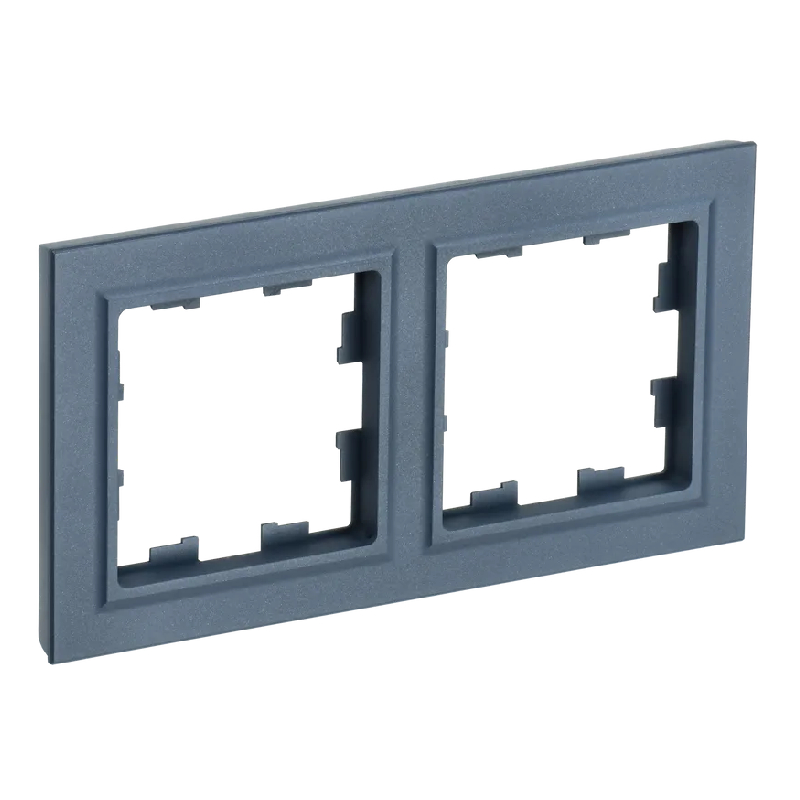 Рамка 2-мест. "BRITE" маренго (1/100)