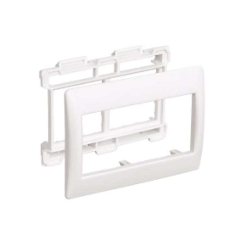 Рамка и суппорт на 4 модуля 60 мм ПРАЙМЕР (160)