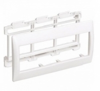 Рамка и суппорт на 6 модулей 60 мм ПРАЙМЕР (120)