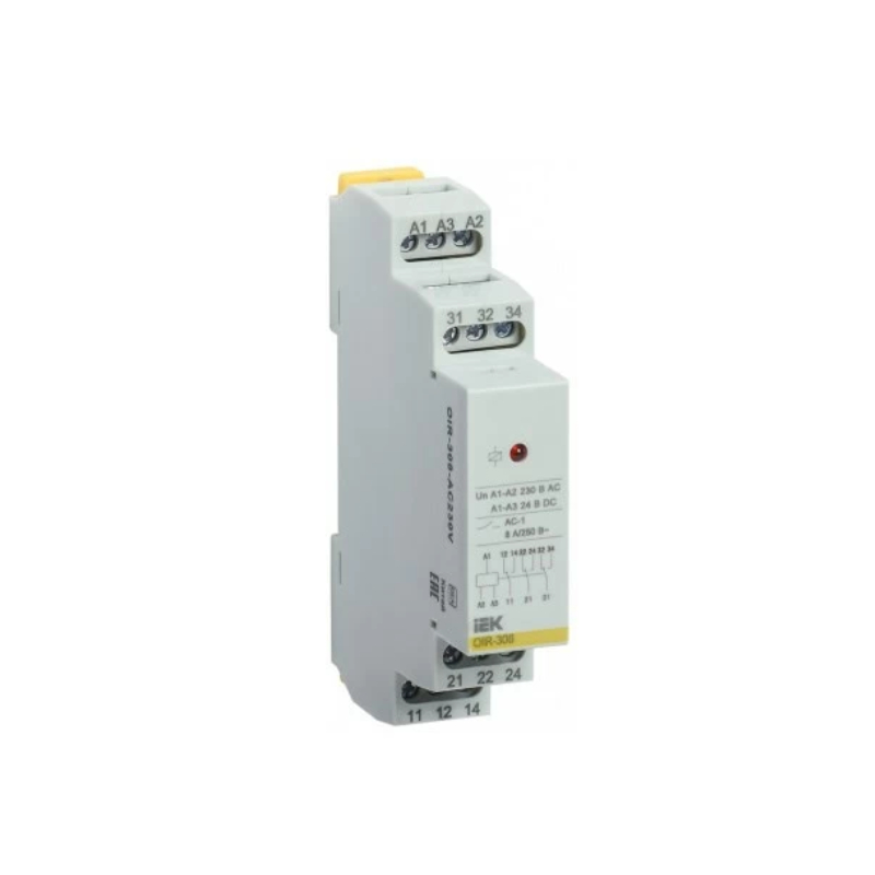 Реле промежут. OIR 3 конт. 8А 230В AC ИЭК OIR-308-AC230V NEW