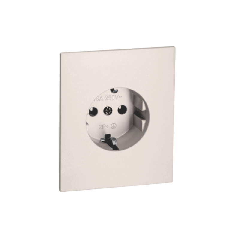 Роз. 16А с з/к с/у б/рамки QUATTRO MISTERY GREIGE UNIT (10)