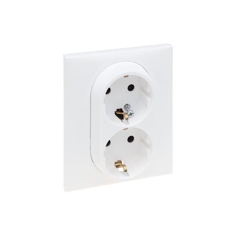 Роз. 2-ная с/у 16А с з/ш NLST белый 863122 Legrand (5)