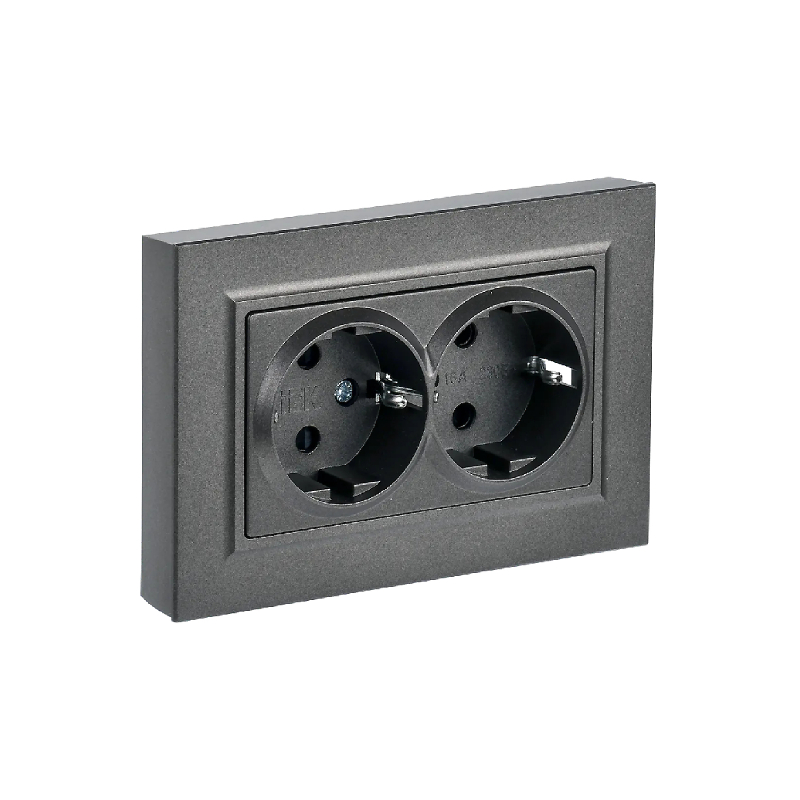 Роз. 2-я с з/к 16А в сб. "BRITE" темная бронза (1/100)