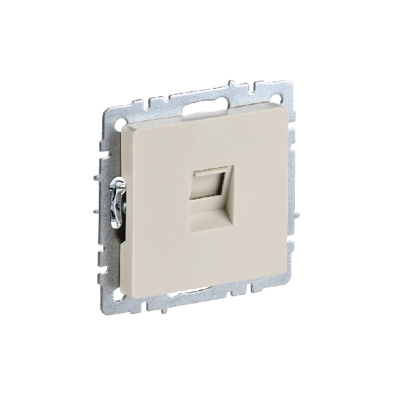 Роз. комп. RJ45 кат.5E б/рамки "BRITE" бежевый (1/100)