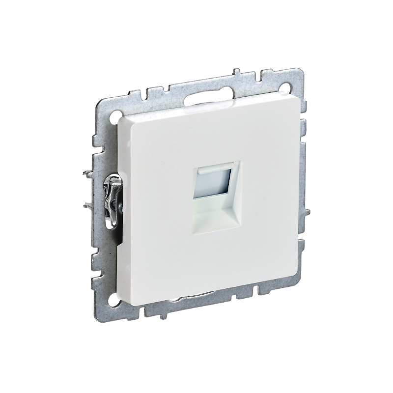 Роз. комп. RJ45 кат.5E б/рамки "BRITE" жемчуг (1/100)