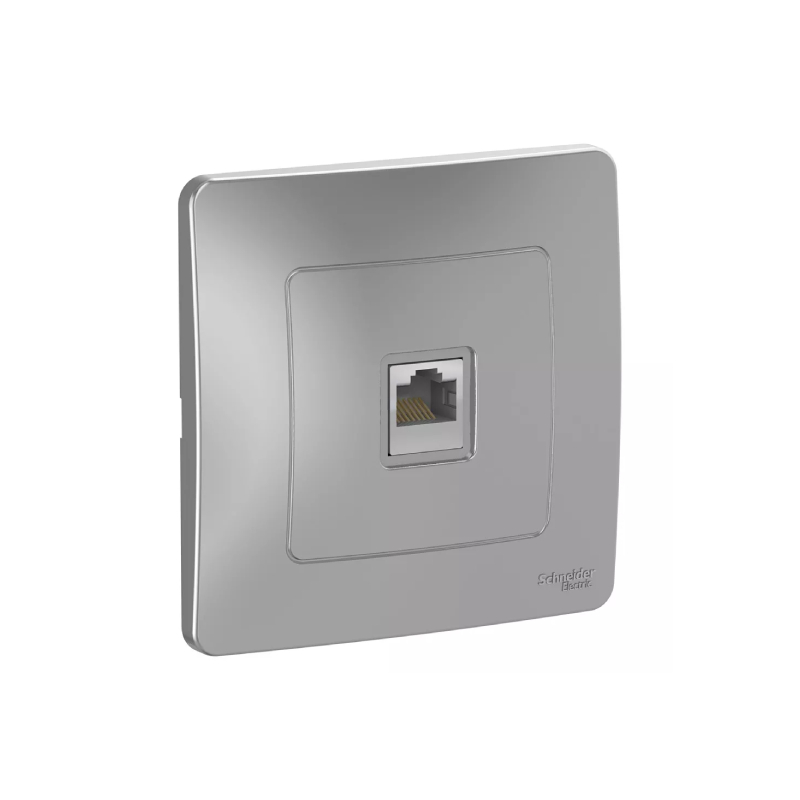 Роз. комп. RJ45 кат.5E с/у алюминий BLANCA