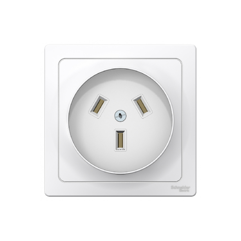 Роз. силовая 2К+З c/у 32А 250В белый BLANCA