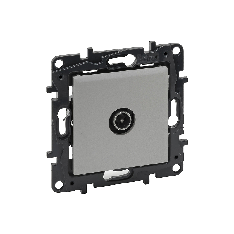 Роз. TV оконечная с/у б/рамки NLST алюминий 863373 Legrand (5)