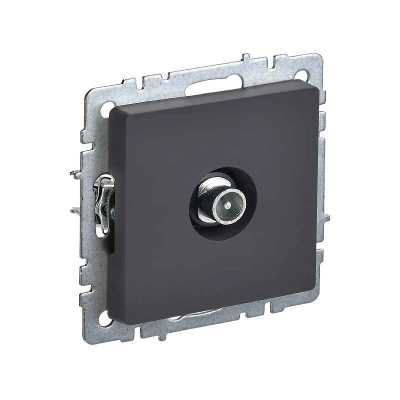 Роз. TV проходная б/рамки "BRITE" графит (1/100)