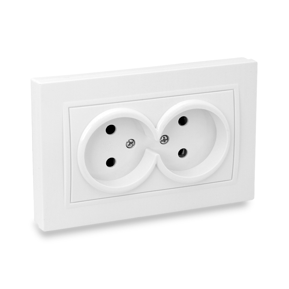 Розетка 2-я с/у 10А ELEMENT (10/200) UNIT