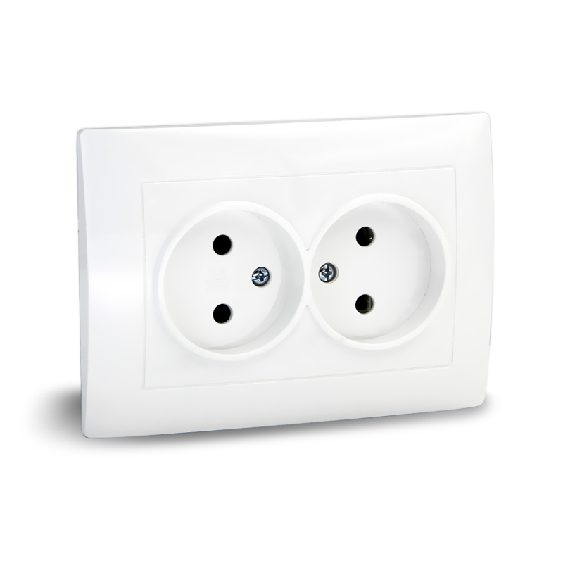 Розетка 2-я с/у 10А VITA (10/200) UNIT