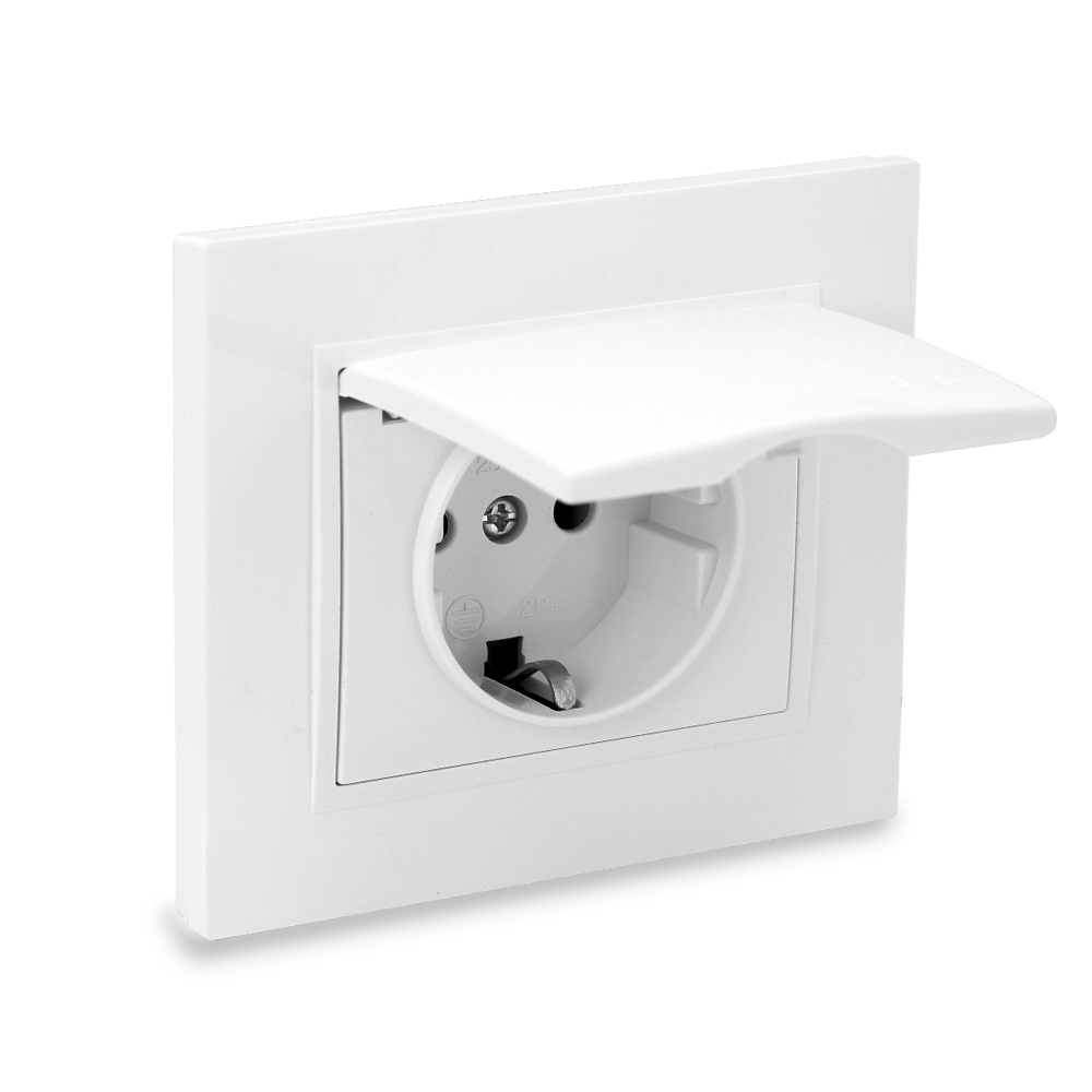 Розетка с/у з/к 16А IP44 ELEMENT (10/200) UNIT