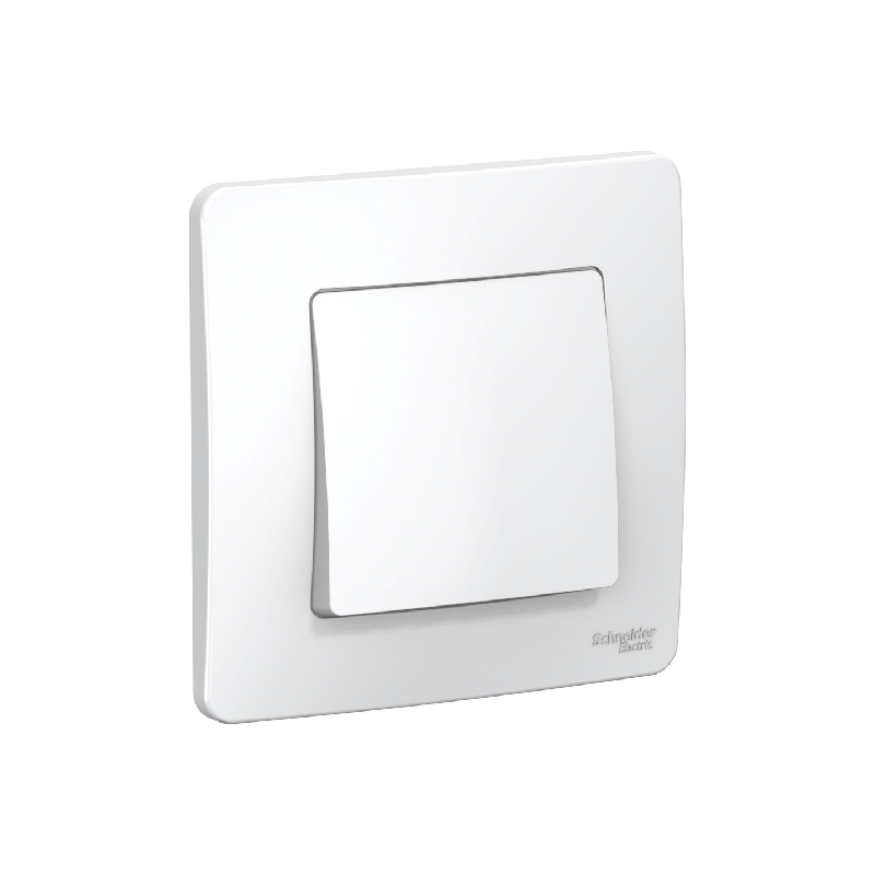 S414 Выкл 1 кл с/у 6А 250B "BLANCA" белый BLNVS006101 (60)