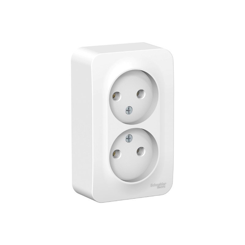 S425 Роз 2-ная о/у без з/к 16А 250В ИЗОЛ.ПЛ. "BLANCA" белый BLNRA000211 (60)