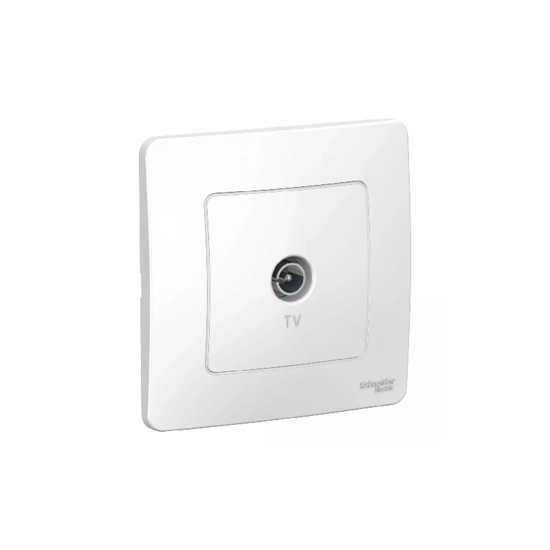 S435 Роз TV коннектор "BLANCA" белый BLNTS000011 (60)