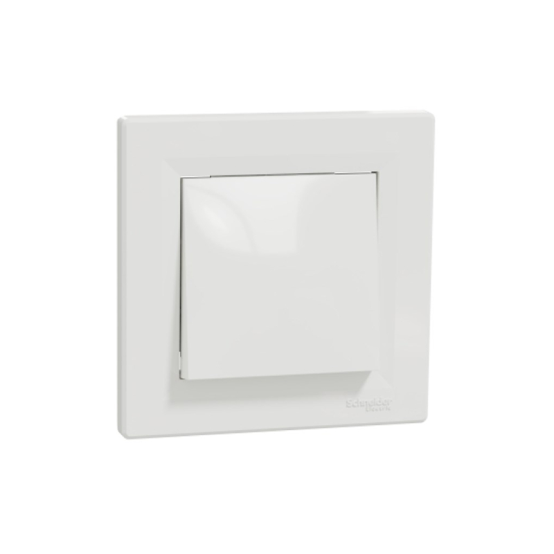 S474 Выкл 1 кл 10A с/у "ASFORA" белый EPH0100121 (10) NEW