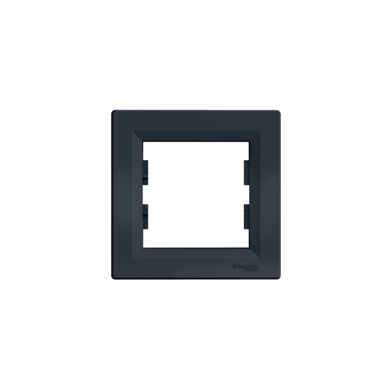 S536 Рамка 1-ная "ASFORA" антрацит EPH5800171 (30) NEW