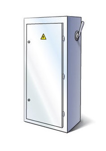 ЩРС-пустой щит 8гр.(1600x710x350)