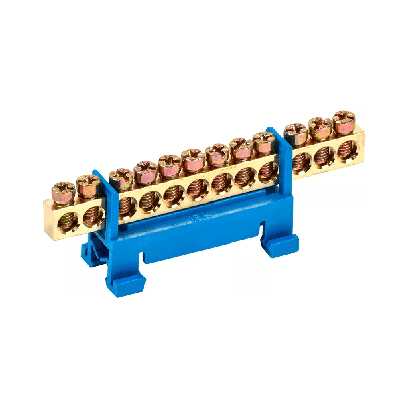 Шина "N" нулевая 6х9мм комб с изол "Стойка" ШНИ 12С IEK (20)