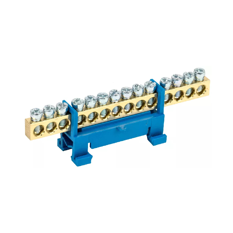 Шина "N" нулевая 6х9мм комб с изол "Стойка" ШНИ 14-С-С UNIT (20/300)