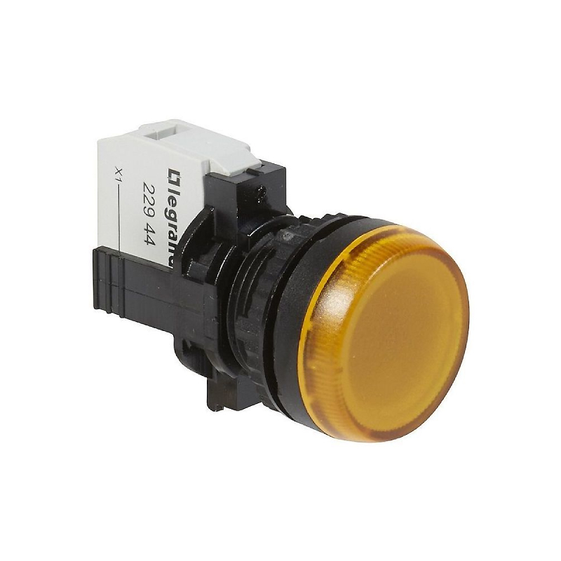 Сиг. лампа в сборе Ø22мм желтый Osmoz 230В 023794 Legrand (1)