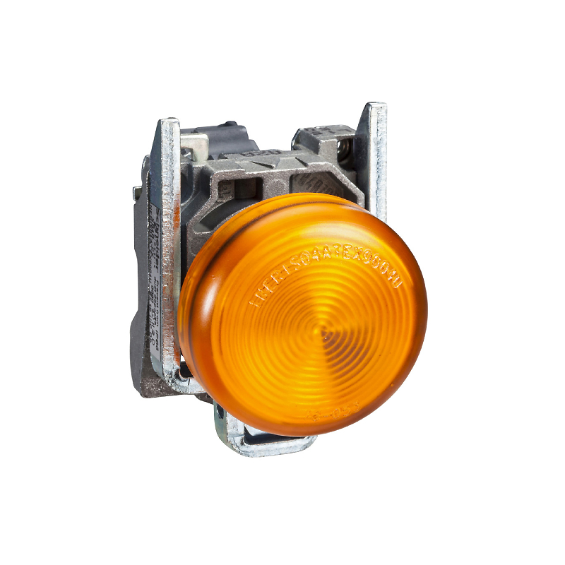 Сигнальная лампа 22 мм желтая XB4BV65