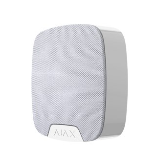 Сирена Беспроводная домашняя IP54 белая HomeSiren Ajax