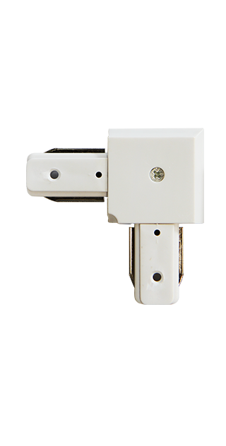 СОЕДИНИТЕЛЬ ДЛЯ ШИНОПРОВОДА CONNECT-L (белый) угловой MEGALIGHT (2)