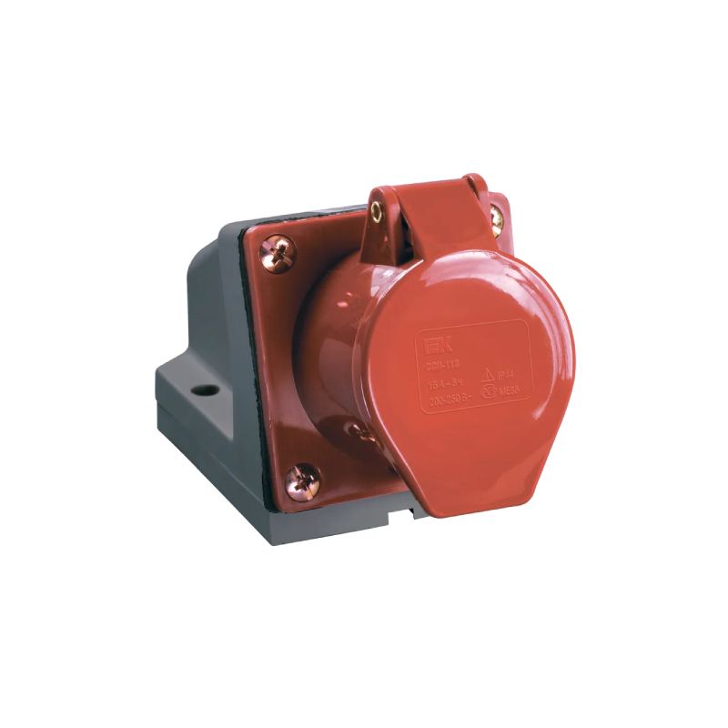 Стационарная розетка 125 3р+ре+n 32А 380В IP 44 IEK