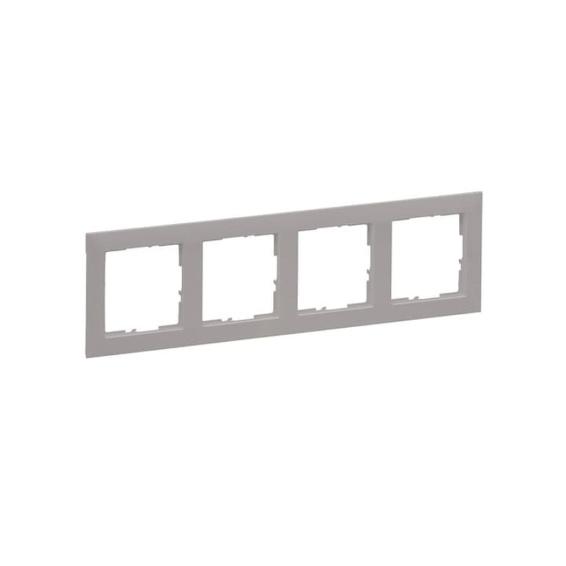 SUNO Рамка декоративная универсальная 4-постовая. Цвет "Шампань" Legrand E-PRO