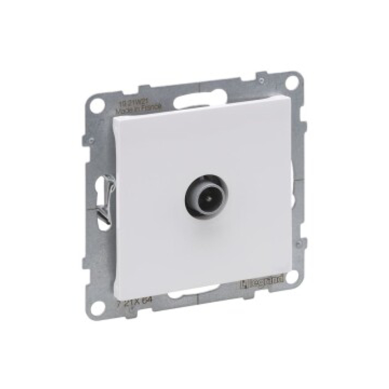 SUNO Розетка ТВ c топологией "звезда" 0-2400 МГц. Цвет "Белый" Legrand E-PRO