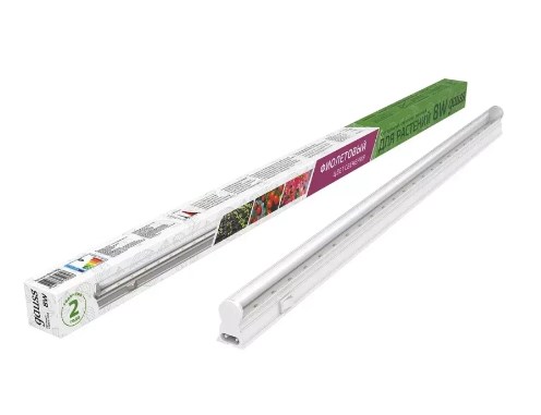 Св-к Gauss LED Fito для растений 8W 220lm 175-265V IP20 561*25*37мм