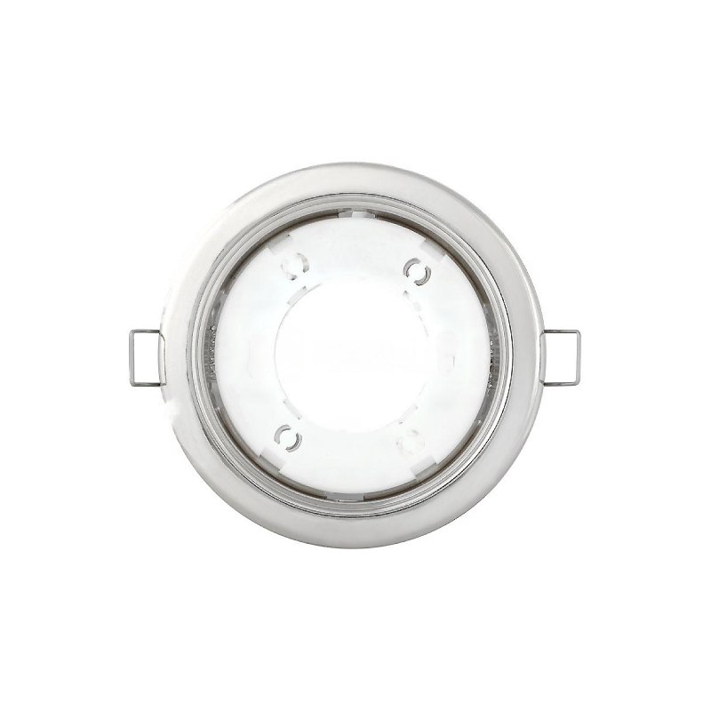 Светильник 4114 встр. под лампу GX53 хром IEK E-PRO