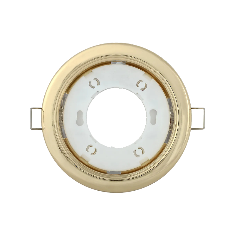 Светильник 4114 встр. под лампу GX53 золото IEK E-PRO