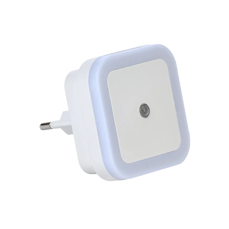 Светильник-ночник 018 квадрат датчик осв. 220В IEK