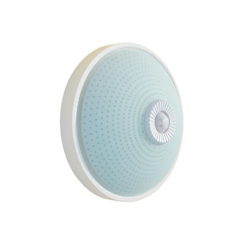 Светильник НПО3237Д белый 2х25 с датчиком движения IEK