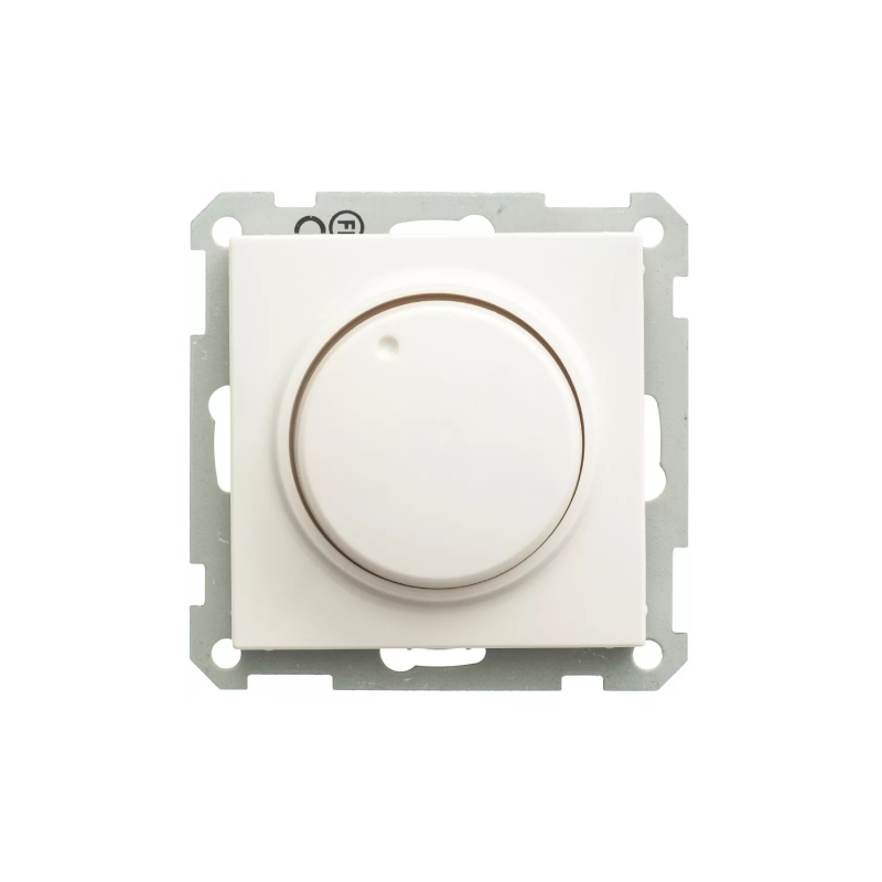 Светорегулятор (диммер) поворотный 300Вт 230В механизм слоновая кость Wessen 59