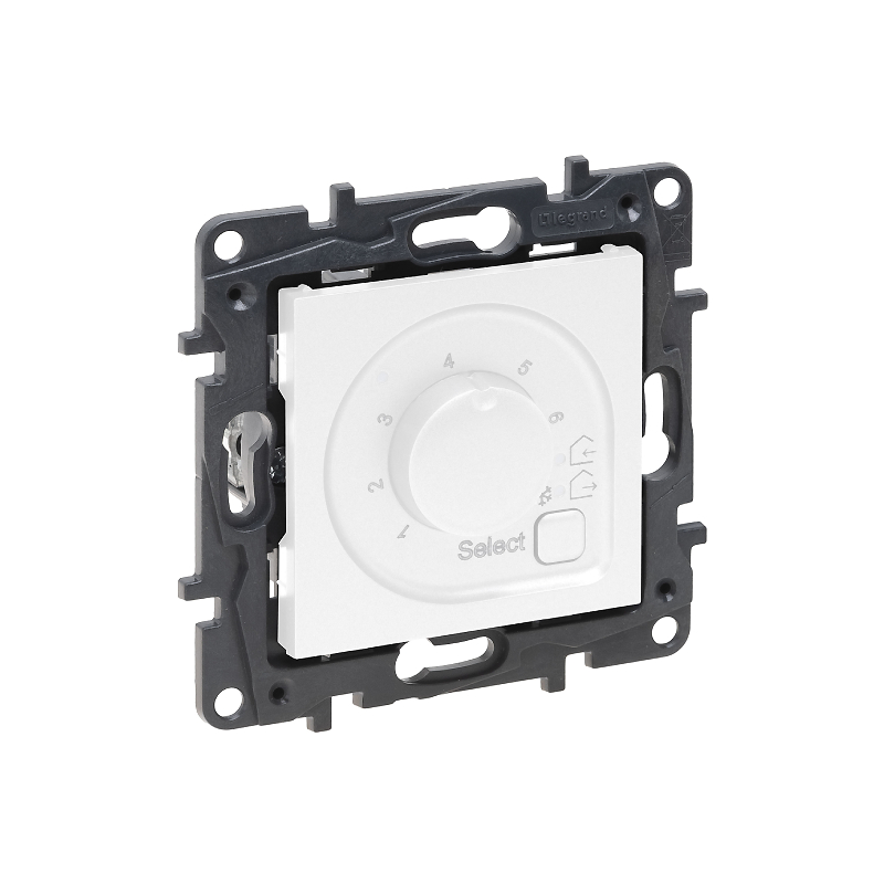 ТЕРМОСТАТ для теп.пола с датч. с/у 16А NLST белый 863142 Legrant (1)