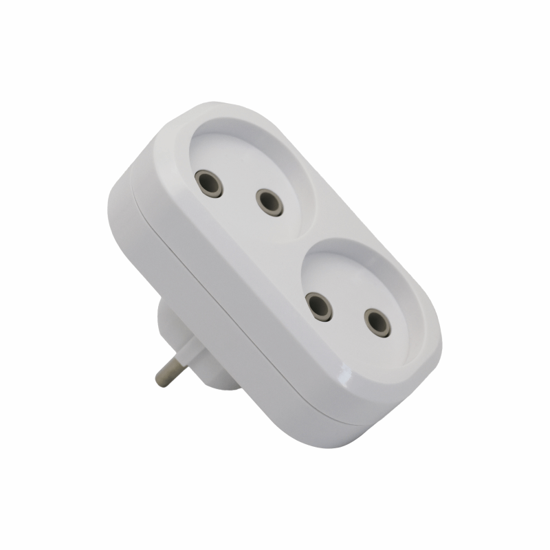 Тройник POWER (2 места 2p 10A/2