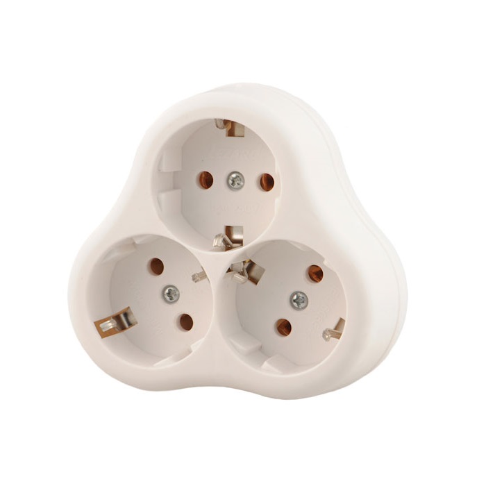 Тройник с/з треугольный Lezard 715-0900-609 (48) !!!