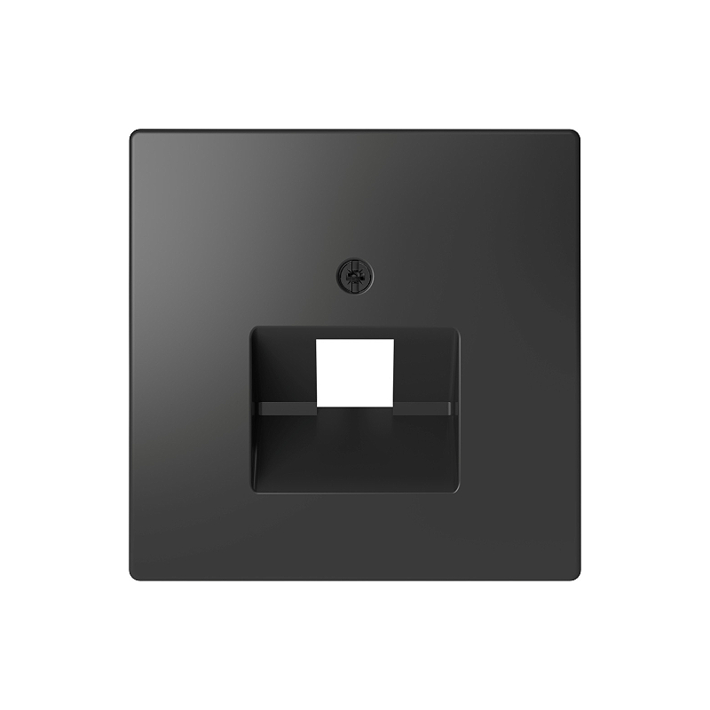 Центральная накладка для роз. 1-ной RJ45 антрацит MERTEN D-Life