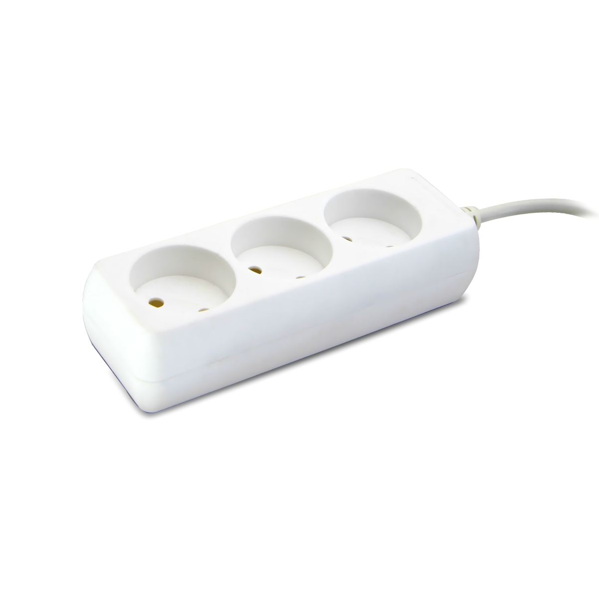 Удлинитель (3места 2р 3м. 2х0.75мм2 10А/1