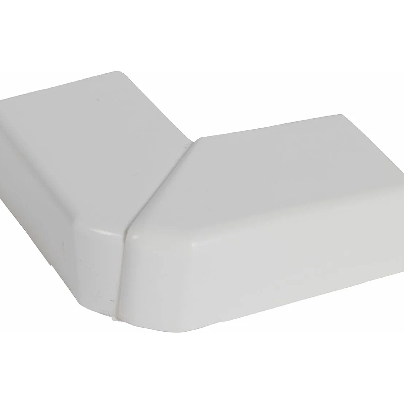 Угол плоский 90 - для односекционных кабель-каналов DLP 35/50х80 - белый Legrand E-PRO