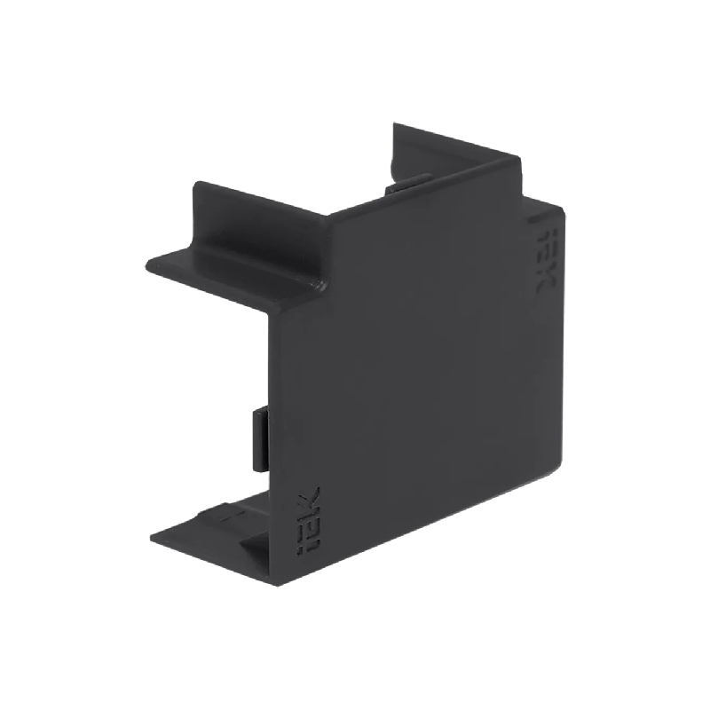 Угол Т-образный КМТ 40х25 черный ЭЛЕКОР IEK (4шт/компл)