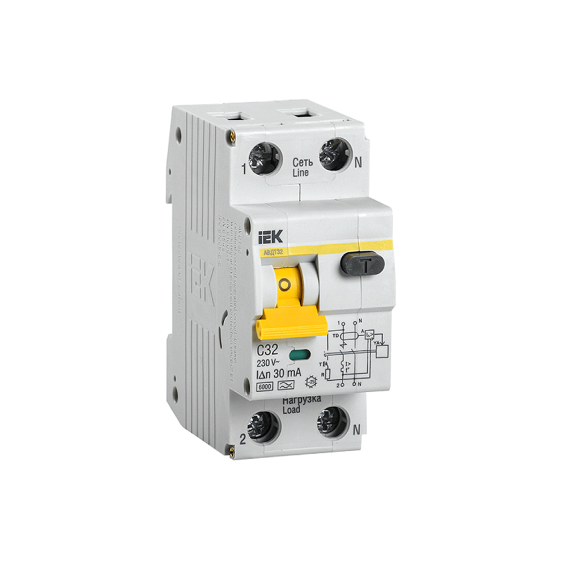 УЗО АВДТ 32 32А IEK (6/60)