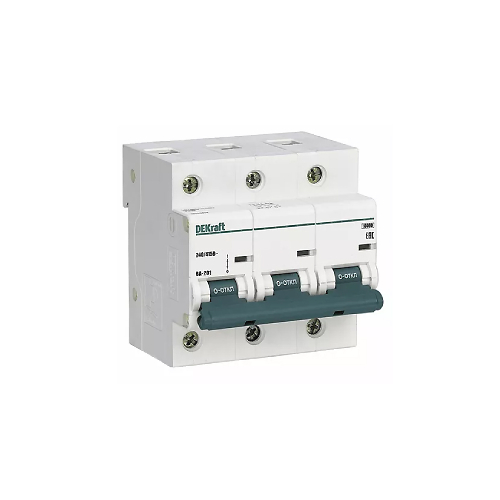 ВА 201 3P 80А 10кА С (1) DEKraft
