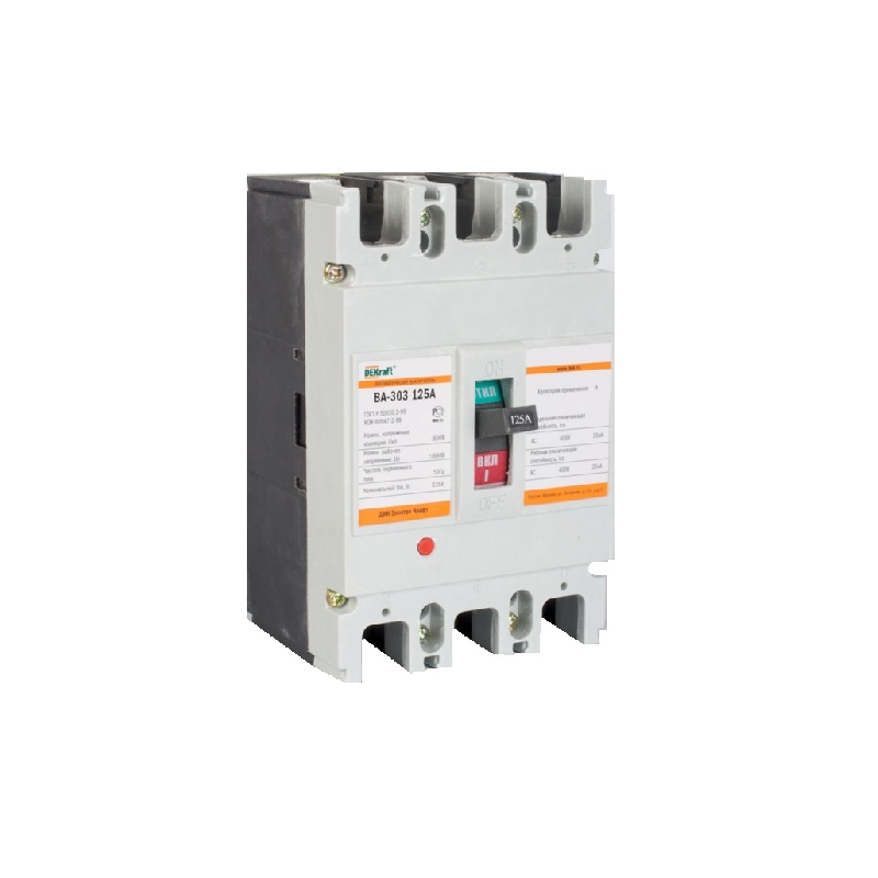 ВА 303 3P 125А 30кА С (1) DEKraft