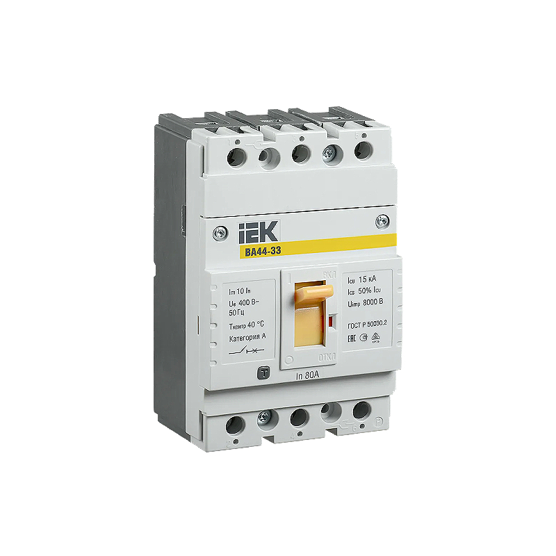 ВА 44-33 (3ф) 80А IEK (1/20)