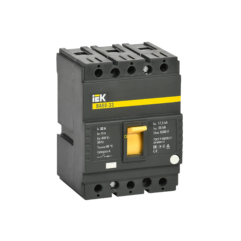 ВА 88-33 (3ф) 32А IEK (1/16)*