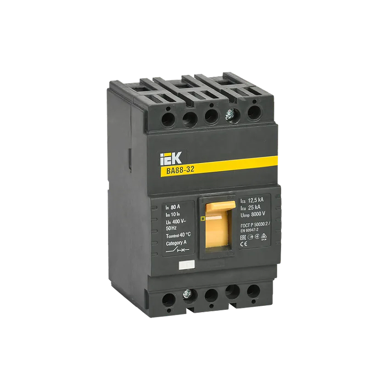 ВА 88-33 (3ф) 80А IEK (1/16)